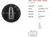 CAM ANAHTARI>POLO - IBIZA - LEON - TOLEDO FAR ANAH. KROM - TEK SİS - MCAR-AN468R - 1