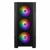 MSI MAG Forge M100R USB 3.2 ARGB mATX Mid Tower Siyah Kasa thumbnail 2