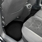 Siyah Kenarlı 5'li Araç Oto Halı Paspas Seti - Ön Arka Takım Siyah Araba Taban Paspas thumbnail 5