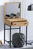 Decormet Mary Mini Makyaj Masası Safir Meşe thumbnail 2