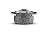 Brioni Stone-Age 24 Cm Çizilmez Yanmaz Yapışmaz İndüksiyon Derin Tencere Sh-132 thumbnail 1