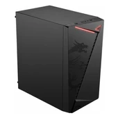 MSI MAG Shield M301 USB 3.2 LED mATX Mid Tower Siyah Kasa thumbnail 2