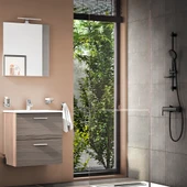 VitrA Mia 75103 Banyo Dolabı Seti Çekmeceli 60 cm Cordoba - 2