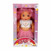 Afro Et Bebek Kıvırcık Saçlı - Pembe - 4