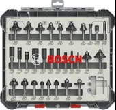 BOSCH 6 mm Saplı Profesyonel Ahşap Freze Bıçak Seti 30 Parça (2607017474) thumbnail 1