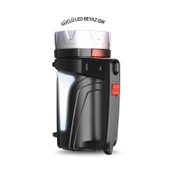 House Pratik HP74 Şarjlı 4 Modlu 2000 mAh 300 Lümen El Feneri Siyah - 2