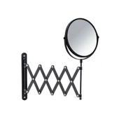 Wenko Mafsallı Ayarlanabilir Makyaj Aynası 3X Zoom Siyah - 1
