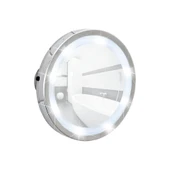 Wenko Ayaklı Vantuzlu Montaj Led Makyaj Aynası 3X Zoom Krom - 1