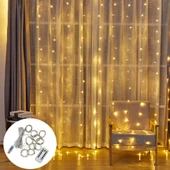 MİGHTY 3x3 METRE 300 LED KUMANDALI LED GECE LAMBASI PERDE IŞIĞI PERİ LED - 3