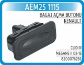 Aem Bagaj Açma Butonu Clio 3 - Megane 2 2003-2015 - 1