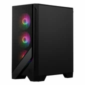 MSI MAG Forge 120A Airflow USB 3.2 RGB ATX Mid Tower Siyah Kasa thumbnail 3