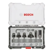 BOSCH 8 mm Saplı Profesyonel Ahşap Freze Bıçak Seti 6 Parça (2607017469) thumbnail 1