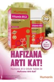 Humanis B12 Dilaltı 90 Tablet thumbnail 1