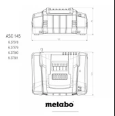 METABO ASC 145 Şarj Cihazı 12-36 Volt thumbnail 2