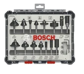 BOSCH 6 mm Profesyonel Ahşap Freze Bıçak Seti 15 Parça (2607017471) thumbnail 1