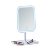 Wenko Ayaklı Masa Üstü Led Makyaj Aynası Beyaz - 3