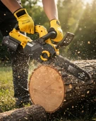 Titanium GTA X75 Güçlü Akülü Testere | 21V 4Ah Brushless, Çift Akülü Zincirli Testere - 4