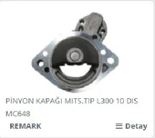 MARŞ ÖN KAPAK-MIT MITSUBISHI   L300  10D - REMARK-MC648 - 1