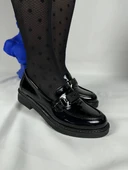 KB-804 Kuback Kömür Rugan Günlük Kadın Babet thumbnail 1