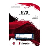 Kingston 1TB NV3 Gen4x4 NVMe M.2 SSD (6000MB Okuma / 4000MB Yazma) - 1