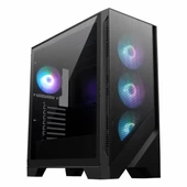 MSI MAG Forge 320R Airflow USB 3.2 ARGB ATX Mid Tower Siyah Kasa thumbnail 1