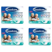 Goodcare Belbantlı Ekstra Büyük Boy XL 30'lu 4 Adet Hasta Bezi - 1
