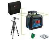 BOSCH GLL 2-20 G 360 Derece Yeşil Lazer Terazi + BT 150 Tripod Sehpalı thumbnail 1