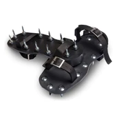 1126 Epoksi Çivili Çift Ayakkabı Tabanı 35 mm Dişli Bilek ve Topuk Sabitleme Kayışlı 31 cm thumbnail 1