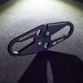 TRUE UTILITY Doubletrap 2 Karabina Anahtarlık (TU 916K) thumbnail 5