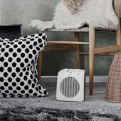 2000W 2 Kademeli Termostatlı Elektrikli Fanlı Isıtıcı thumbnail 4