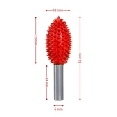 ROX WOOD Karbür Alev Tip Törpü 18mm thumbnail 3