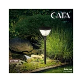 Cata CT-7317 Solar Led Çim Direği Beyaz 30W - 2