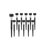 Güneş Enerjili Bahçe Lambası Plastik Saplama 10lu Set thumbnail 3