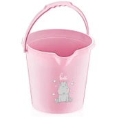 Babyjem 5 Parça Banyo Küvet Seti Pembe thumbnail 3