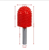 Rox Wood 0286 Karbür Oval Başlı Ahşap Şekillendirme Törpü thumbnail 3