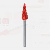 Rox Wood 0277 Karbür Kısa Konik Çam Tip Ahşap Şekillendirme Törpü thumbnail 2