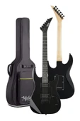 Midex Crade-50AMP Black Rosewood Super Strat Kasa HH Yüksek Kaliteli 50W Amfili Elektro Gitar Seti - 4