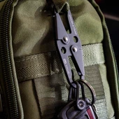 TRUE UTILITY Doubletrap 2 Karabina Anahtarlık (TU 916K) thumbnail 2