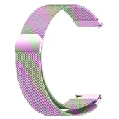 Huawei Watch GT6 41mm Uyumlu Manyetik Milanese Loop Metal Kordon   Rainbow - 11