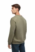 Lumberjack Mb-sn75 C Neck 0 Yaka Erkek Sweat - Haki - 3