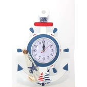 Ahşap Marin Dümenli Ve Çapa Tasarımı Saat thumbnail 2