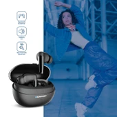 Blaupunkt B320 Kablosuz Bluetooth ENC Android IOS Uyumlu TWS Kulaklık Siyah - 4