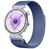 Huawei Watch GT6 41mm Uyumlu Manyetik Milanese Loop Metal Kordon   Lacivert - 1
