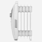 Mini 600 W 5 Dilim Elektrikli Termostatlı Radyatör Beyaz thumbnail 3