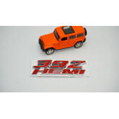 Dodge Challenger Charger 6.4L 392 HEMI Bagaj Krom Metal Yazı Amblem Arma - 2