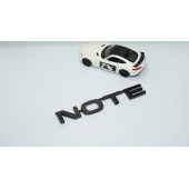 DK Tuning Nissan Note Siyah ABS 3M 3D Bagaj Yazı Logo Arma - 2