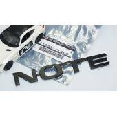 DK Tuning Nissan Note Siyah ABS 3M 3D Bagaj Yazı Logo Arma - 5