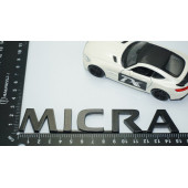 DK Tuning Nissan Micra Siyah ABS 3M 3D Bagaj Yazı Logo Arma - 4