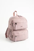 Yumuşak Dokulu Ultra Hafif, Esnek ve Su Geçirmez Polyamid Kumaş Sırt Çantası Pembe Model: (571-13-14A) thumbnail 4