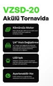 Voltz Vzsd-20 Akülü Torklu Vidalama 2x5 Ah - 3